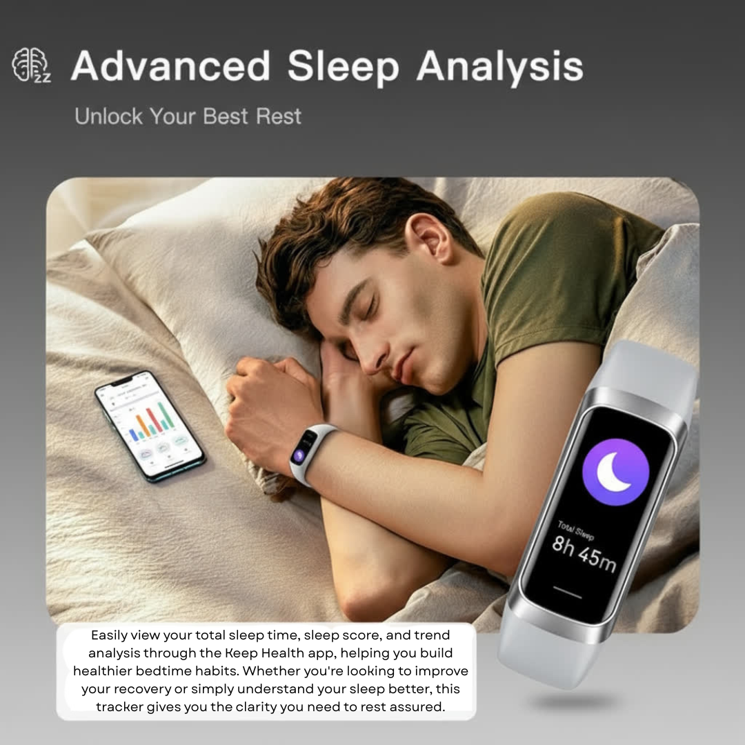 Health and Fitness Watch - Track Steps, Heart Rate & More